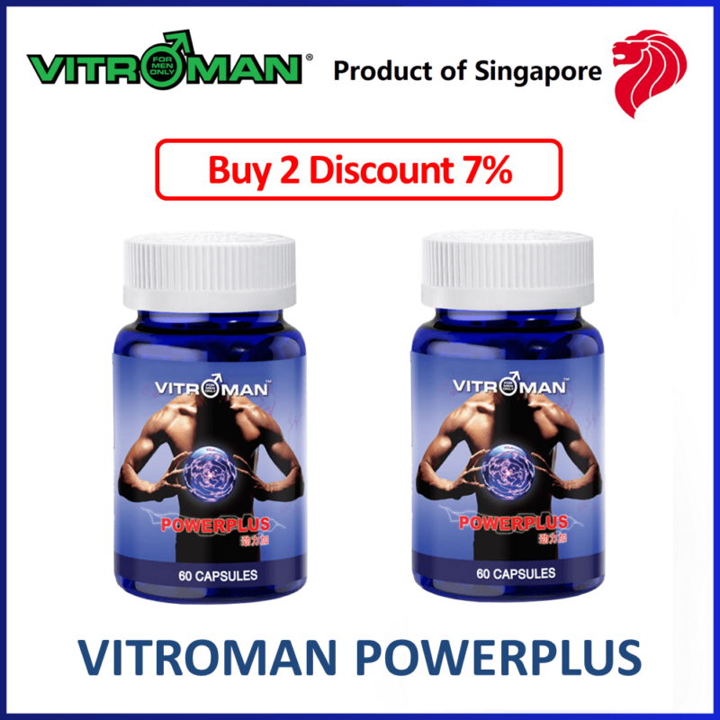 Vitroman PowerPlus Buy 2 for 7 Percent Discount